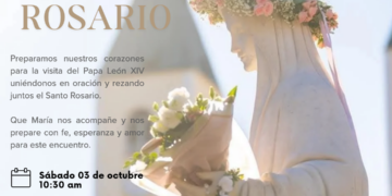 Rezo del Santo Rosario / Sábado 3 de octubre