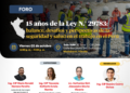 CIP Lima analizará los avances y desafíos de la seguridad y salud en el trabajo a 15 años de la Ley N.° 29783