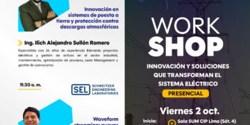 Workshop presencial: Innovación y soluciones que transforman el sistema eléctrico / viernes 2 de octubre