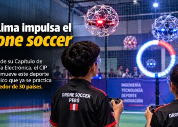 CIP Lima impulsa el drone soccer, la nueva disciplina que une tecnología, ingeniería y deporte