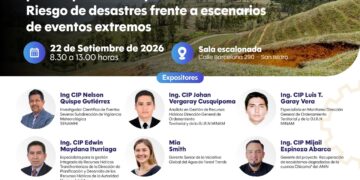 Seminario Internacional: ¨Infraestructura Natural para la prevención y reducción del riesgo de desastres frente a escenarios de eventos extremos¨ / Martes 22 de setiembre