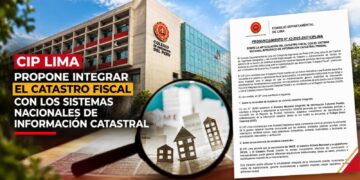 CIP Lima propone integrar el Catastro Fiscal con los sistemas nacionales de información catastral