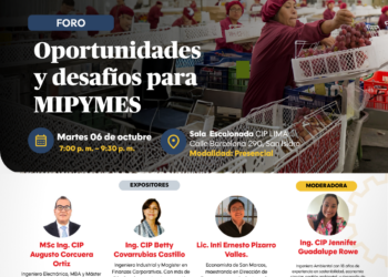 Foro: ¨Oportunidades y desafíos para MIPYMES¨/ Martes 6 de octubre