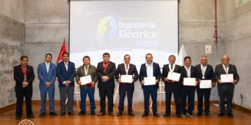 Semana del Capítulo de Ingeniería Eléctrica: CIP Lima reconoce la trayectoria de 46 ingenieros