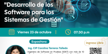 Webinar: “Desarrollo de los Software para los Sistemas de Gestión” / Viernes 23 de octubre