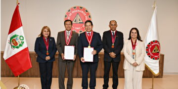 CIP Lima y Consejo Departamental de Amazonas suscriben convenio para impulsar la capacitación profesional de los colegiados