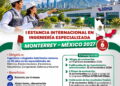 ¡Convocatoria abierta! I Estancia Internacional en Ingeniería Especializada: Monterret – México 2027