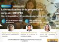 Conferencia: ¨La formalización de la propiedad a cargo de COFOPRI: Marco Normativo y Procedimientos Aplicables¨