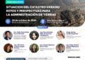 Conferencia: ¨Situación del catastro urbano retos y perspectivas para la administración de tierras¨ / Martes 20 de octubre