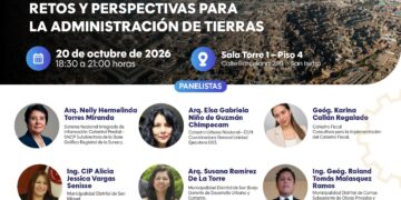 Conferencia: ¨Situación del catastro urbano retos y perspectivas para la administración de tierras¨ / Martes 20 de octubre