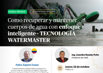 Charla técnica: ¨Como recuperar y mantener cuerpos de agua con un enfoque inteligente y la tecnología Watermaster¨ / Jueves 22 de octubre