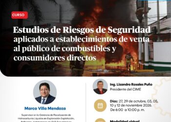 Curso: ¨Estudios de Riesgos de Seguridad aplicados a establecimientos de venta al público de combustibles y consumidores directos¨ / Inicio: 27 de octubre