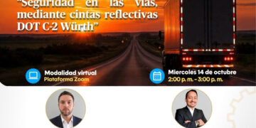 Conferencia: «Seguridad en las vías, mediante cintas reflectivas DOT C – 2 WÜrth» / Miércoles 14 de octubre