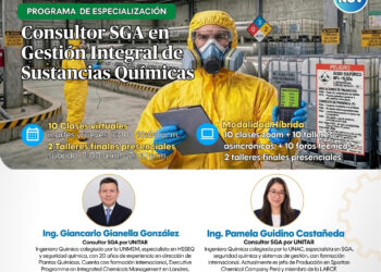 Programa de especialización: ¨Consultor SGA en Gestión Integral de Sustancias Químicas¨ / Inicio: 3 de noviembre