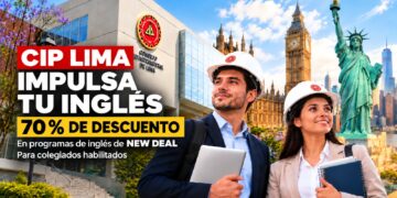 Colegiados del CIP Lima acceden a un 70 % de descuento en programas de inglés de New Deal