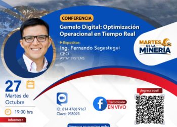 Conferencia: Gemelo Digital: Optimización Operacional en Tiempo Real / Martes 27 de octubre